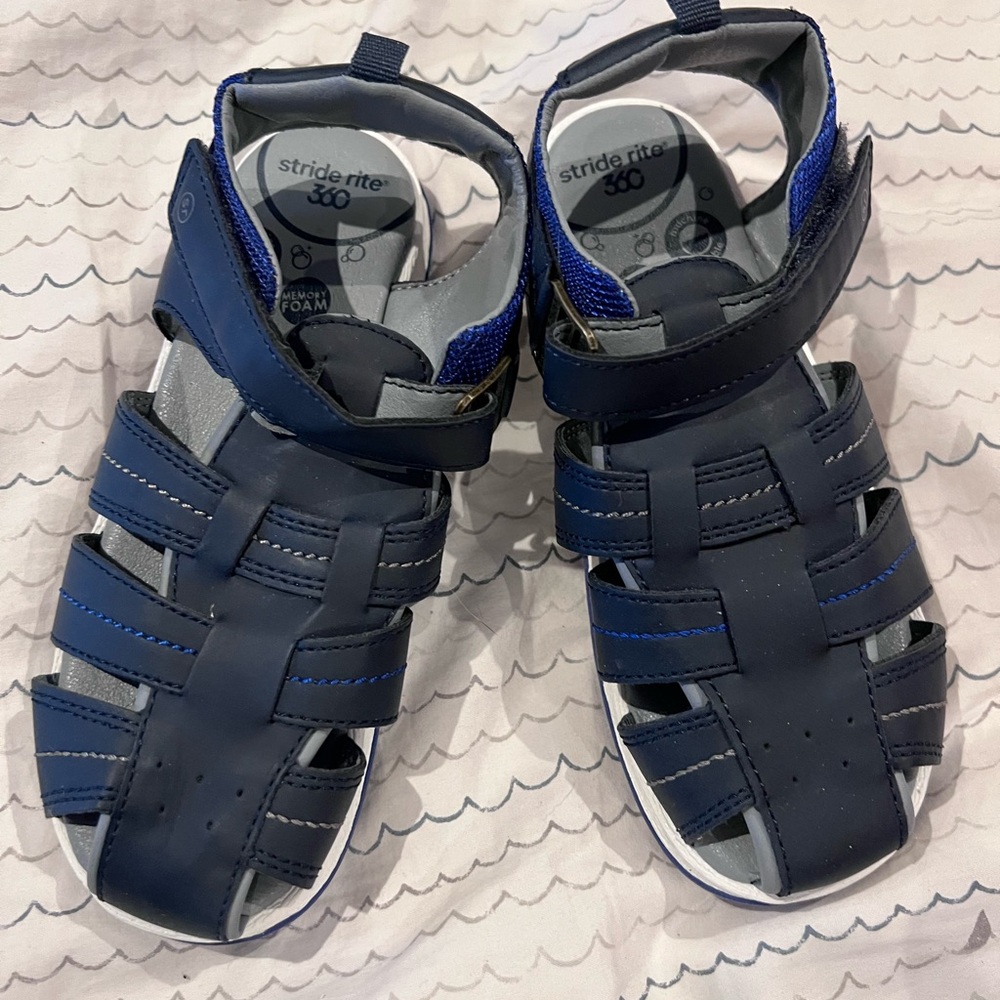 Stride Rite Kids Dark Blue Sandals